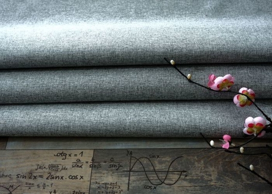 faux 100 linen fabric canvas roll for sofa