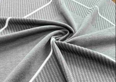 Wholesale Bed Fabric Black Fabric Mattress Ticking Mattress Fabric Knit 100 Polyester
