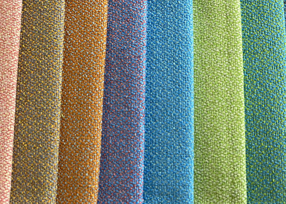 Windproof Furniture Sofa Fabric Upholstery Dyed Linen Upholstery Fabric