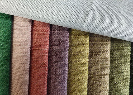 Heavy Weight Pure Linen Fabric 100% Polyester Cotton Linen Look Fabric