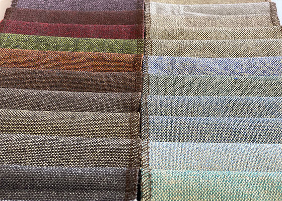 Hot selling Organic Linen Cotton Fabric for Home Textile Furnishing Curtain Carpet Sofa Cover YARN DYED