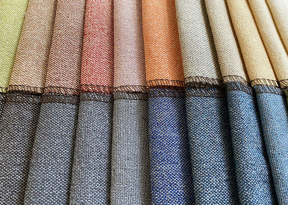 Hot selling Organic Linen Cotton Fabric for Home Textile Furnishing Curtain Carpet Sofa Cover YARN DYED