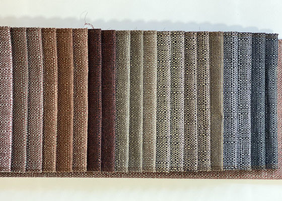 Plain Grey Upholstery Fabric   , CE Woven Sofa Set Jute Fabric
