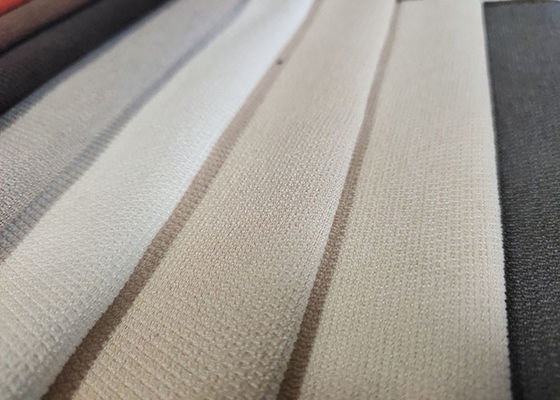 Dyed 100 Polyester Woven Fabric Solid Color Coarse Linen Slub Fabric