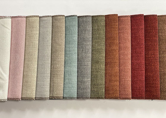 100% Polyester Chenille Sofa Fabric 145cm Woven Upholstery Fabric