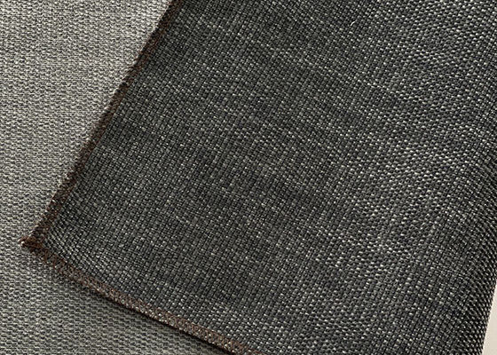 145cm Chenille Sofa Fabric Plain Grey Chenille Upholstery Fabric