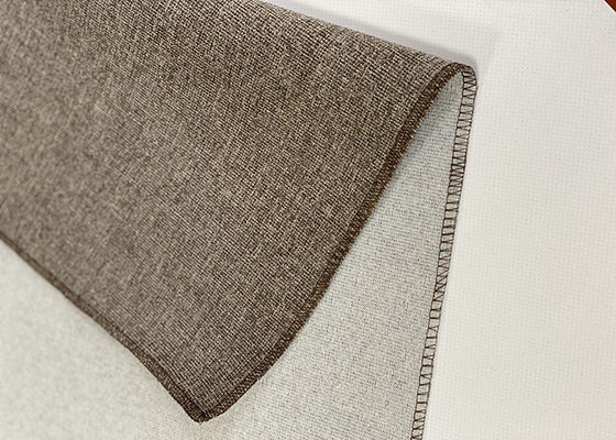 200gsm Polyester Linen Blend Upholstery Fabric