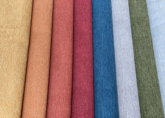 Microfiber Polyester Chenille Upholstery Fabric