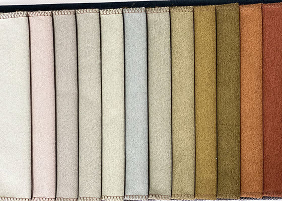 400gsm Textured Velvet Upholstery Fabric Heavyweight Polyester Blend Fabric