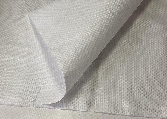 Breathable Recycled Ocean Plastic Fabric , Plain Laminated Polypropylene Fabric