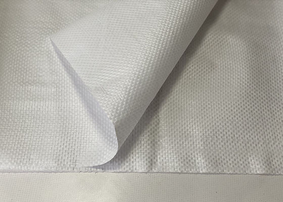 Breathable Recycled Ocean Plastic Fabric , Plain Laminated Polypropylene Fabric