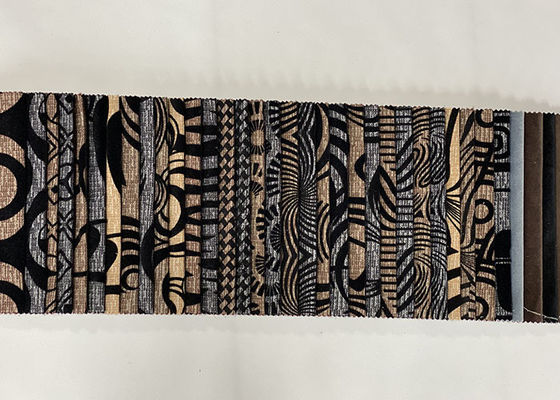 Woven Geometric Pattern Upholstery Fabric Home Furnishing