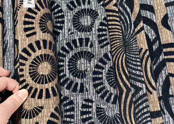 Woven Geometric Pattern Upholstery Fabric Home Furnishing