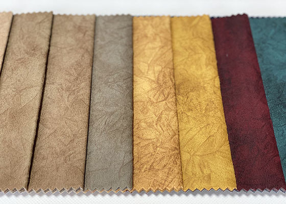 230gsm Suede Leather Sofa Fabric Waterproof Polyester Microsuede Fabric