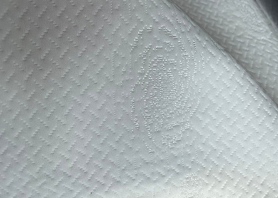 150cm Knitted Jacquard Mattress Fabric Moisture Absorption Quick Dry Coolest Comfort