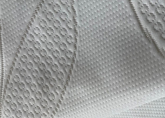 Ticking Polyester Mattress Fabric Breathable Jacquard Upholstery Fabric