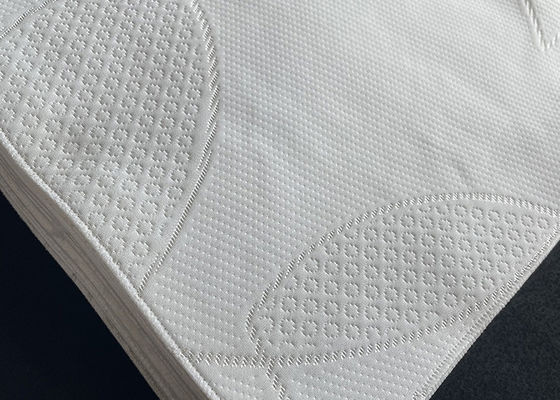 Ticking Polyester Mattress Fabric Breathable Jacquard Upholstery Fabric