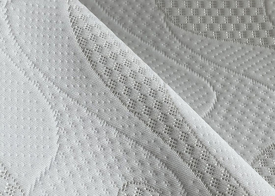 Heavyweight Polyester Mattress Fabric Microfiber Embossed Upholstery Fabric
