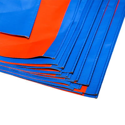 800gsm PVC Coated Tarpaulin Blue Waterproof Truck Cover Tarpaulin