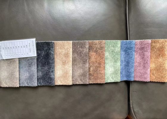 145cm Suede Sofa Fabric Waterproof Grey Suede Upholstery Fabric