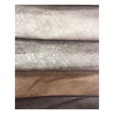 400gsm Microfiber Suede Upholstery Fabric Printed Pattern Artificial Suede Fabric