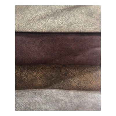 400gsm Microfiber Suede Upholstery Fabric Printed Pattern Artificial Suede Fabric