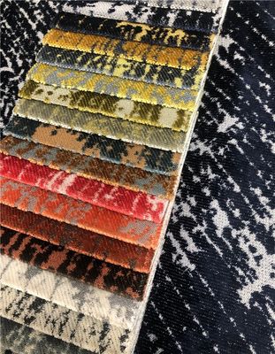 Anti Static Jacquard Sofa Fabric Hometextile Jacquard Velvet Upholstery Fabric