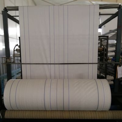 White PP Woven Bag Roll UV Coated PP Woven Sack Roll