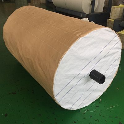 White PP Woven Bag Roll UV Coated PP Woven Sack Roll