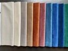 Curtain Felpa Fabric , 100% Polyester Blue Velvet Upholstery Fabric
