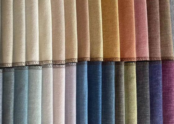 300gsm Upholstery Linen Knitted Silk Textile Material Shrink Resistant