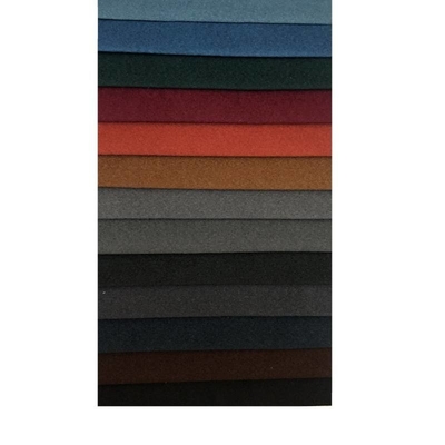100% Polyester Velvet Sofa Fabric Warp Knitting Imitation Suede