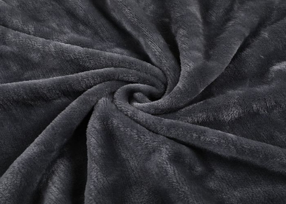 Soft Hand Feeling Brushed Suede Sofa Fabric 100% Polyester Flannel