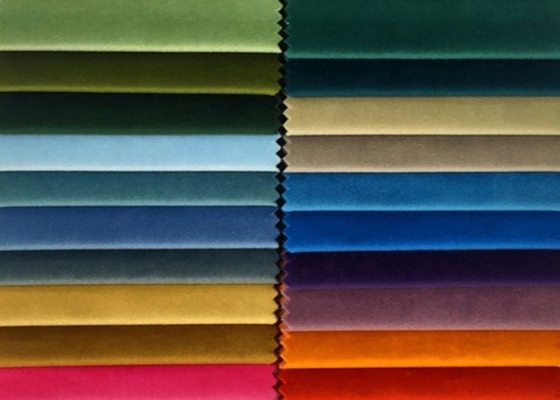 Polyester Holland Velvet Fabric For Sofa Breathable