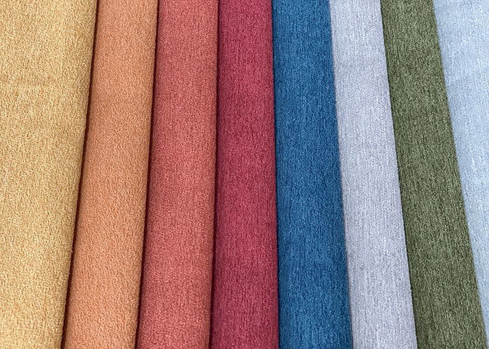 Microfiber Polyester Chenille Upholstery Fabric