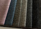 330gsm Yarn Dyed Woven Fabric , Plain Polyester Velvet Upholstery Fabric