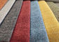 Dyed Polyester Woven Fabric 260gsm Plain Grey Upholstery Textile