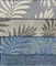 410gsm Coral Pattern Upholstery Fabric Woven Blue Jacquard Upholstery Fabric