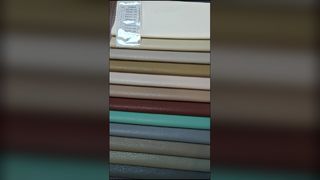 Elastic PU Leather Upholstery Fabric 